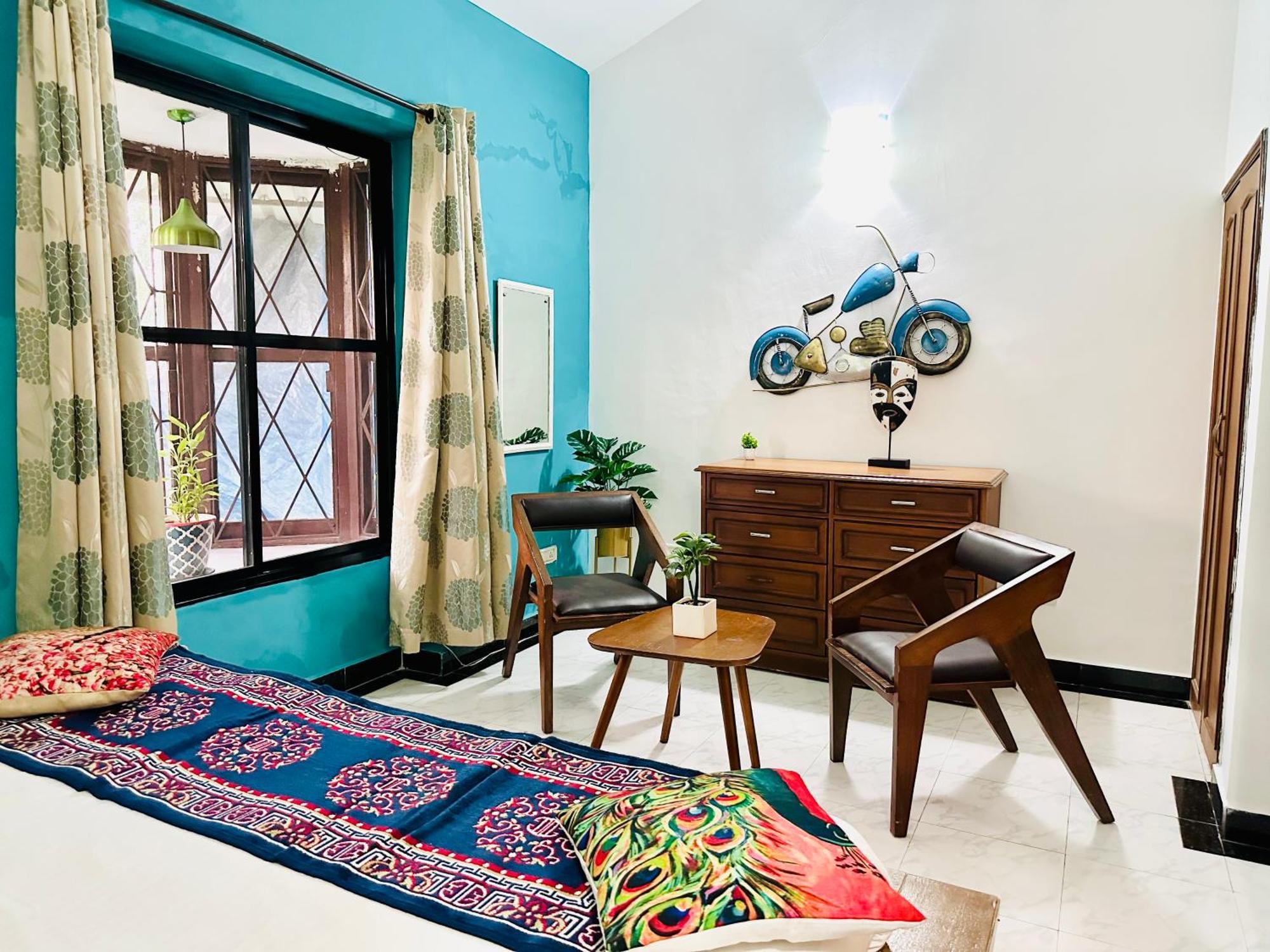 Gr Stays - Duplex 3Bhk Villa With Pool Arpora I Baga Beach 5 Mins Exteriör bild