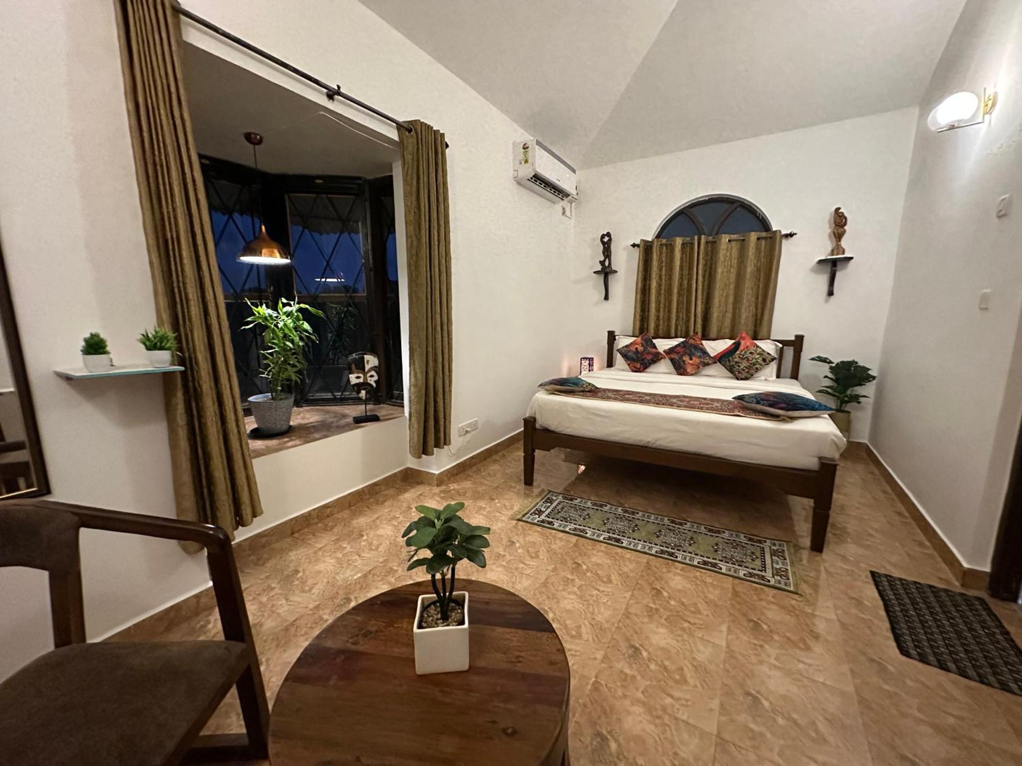 Gr Stays - Duplex 3Bhk Villa With Pool Arpora I Baga Beach 5 Mins Exteriör bild