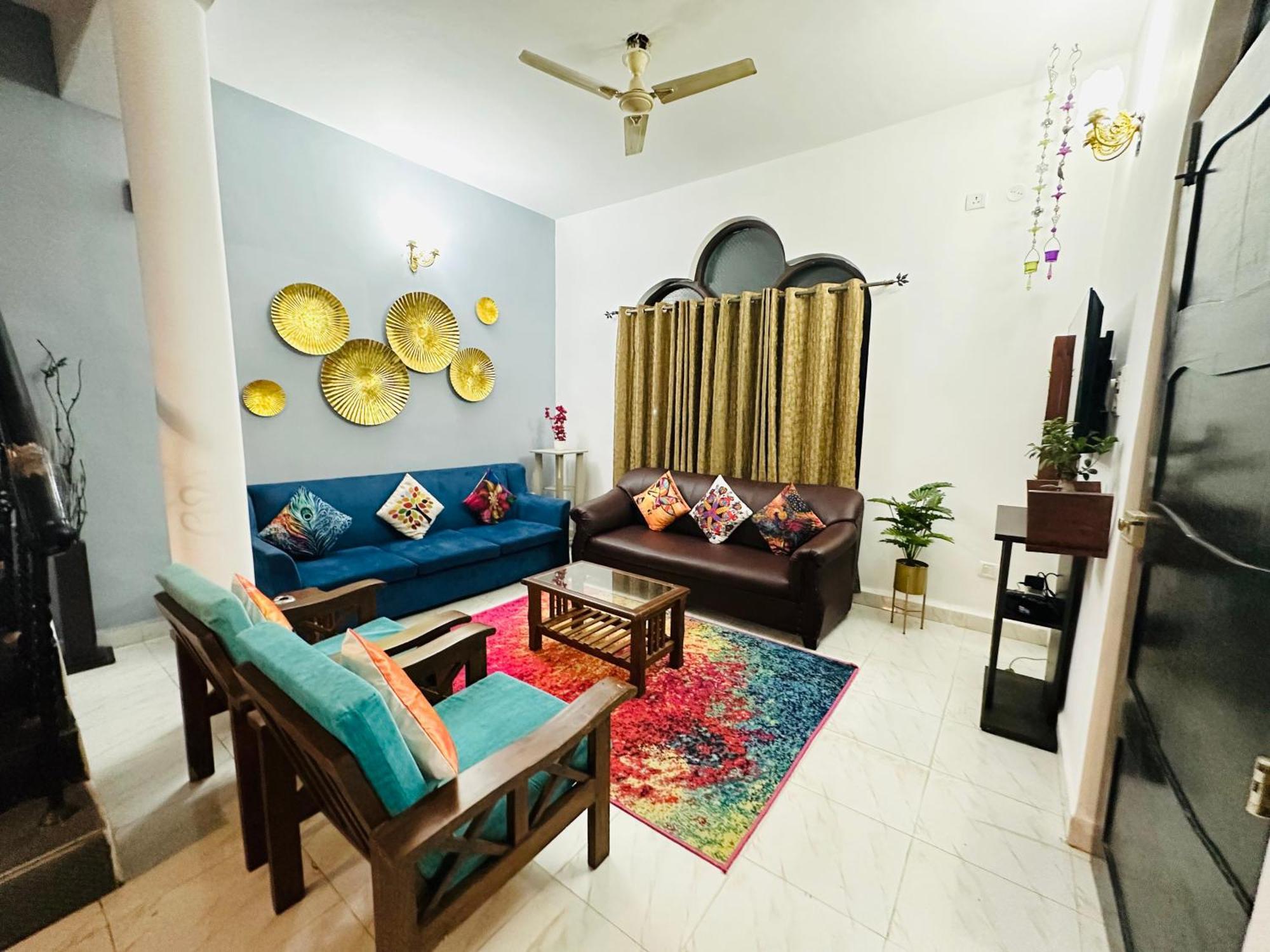 Gr Stays - Duplex 3Bhk Villa With Pool Arpora I Baga Beach 5 Mins Exteriör bild